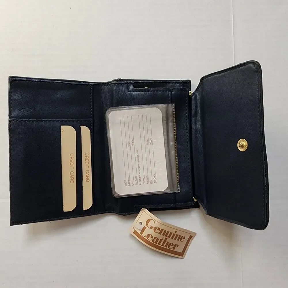 Vintage Genuine Leather Small Wallet & Coin Purse Lot (3 Pieces) - Picture 6 of 6